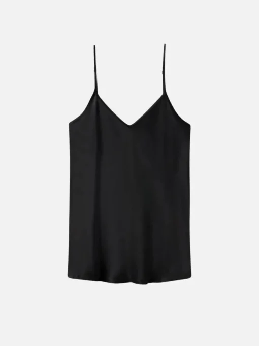 Bias Cut Cami - Black