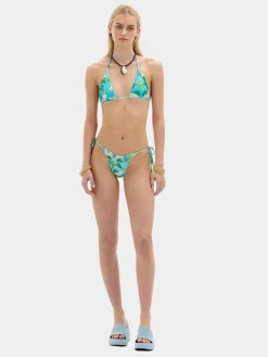 Eden Reversible Bikini Bottom - Blue