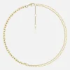 Emerge Multi Chain Necklace: 18K Gold Plating