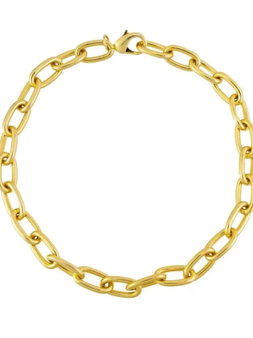 Fleur Chain Necklace - Gold