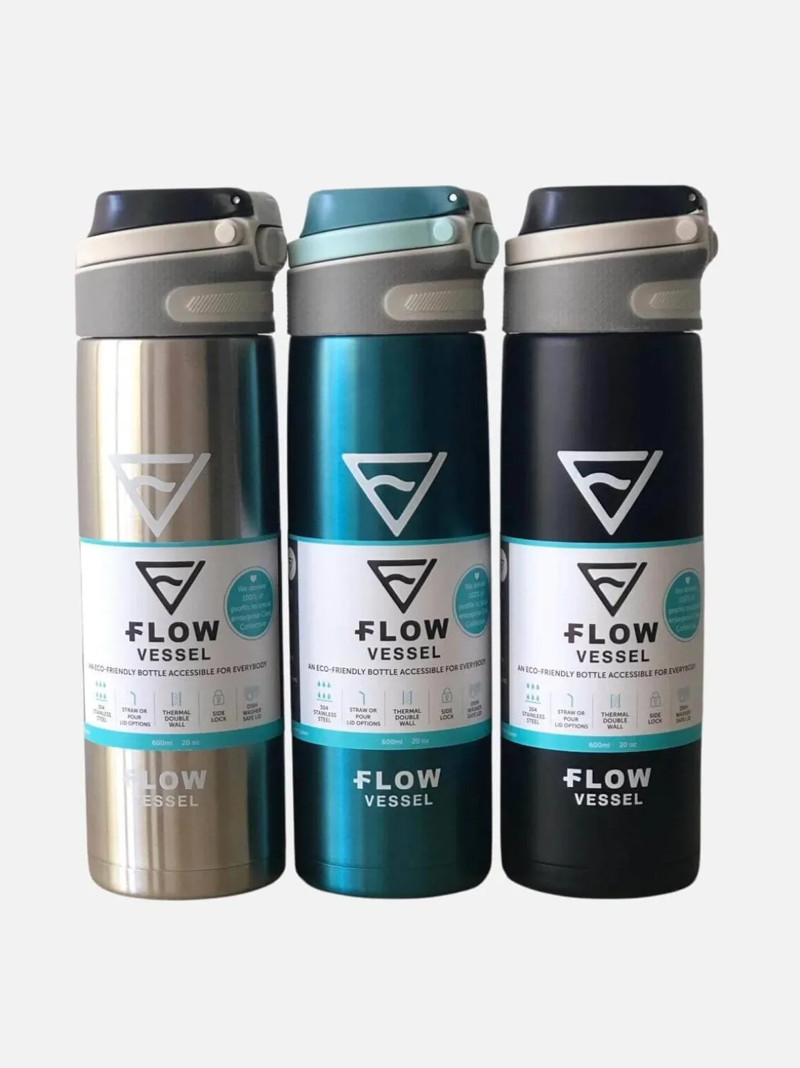 Flow Vessel - Straw Lid