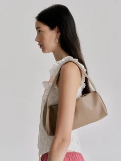Harlow Slouch Baguette - Stone