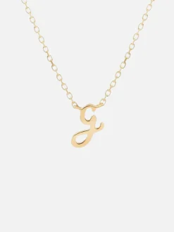 14K Gold Love Letter Necklace