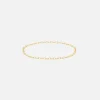 14k Gold Purity Chain Ring