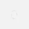 14k White Gold Purity Sleeper - Single