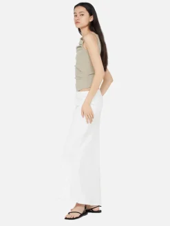 Leila Asym Tank - Taupe