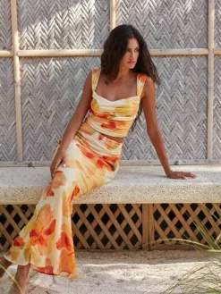 Lucia Maxi Skirt - Marigold