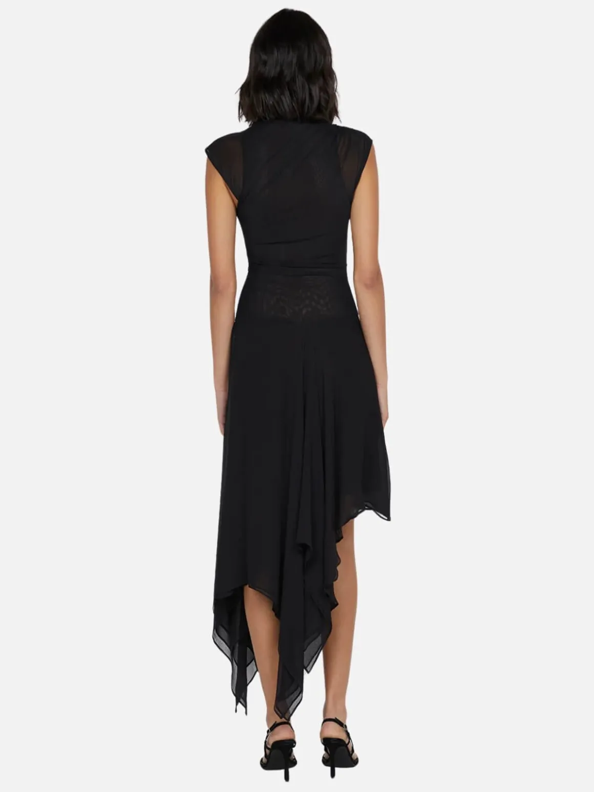 Noemi Asym Dress - Black