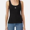 Nora Scoop Neck Tank - Black
