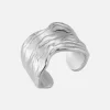 Oyster Shell Ring: Sterling Silver