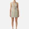 Pompidou Dress - Olive Marle