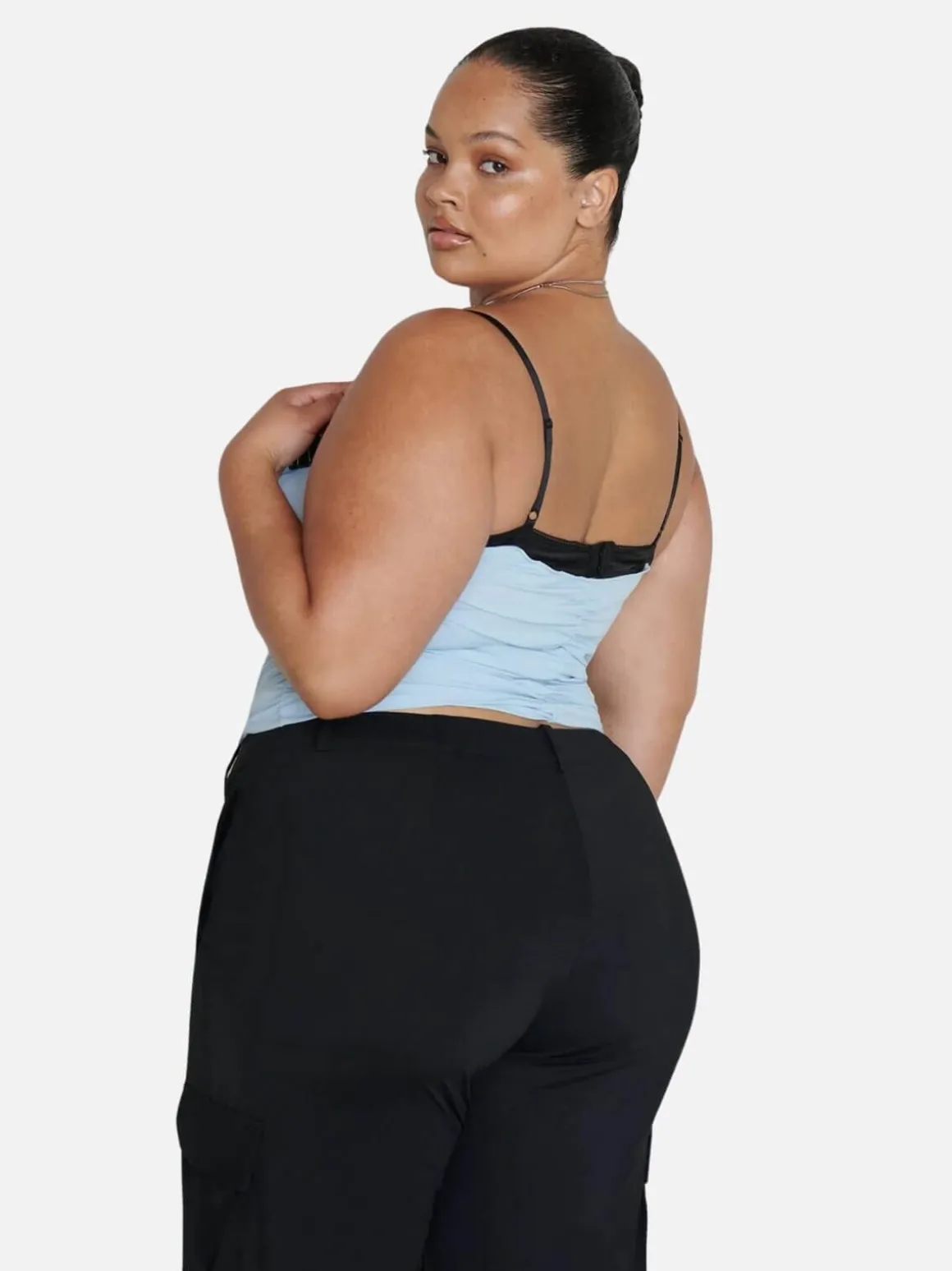 Renzo Tube Top - Baby Blue