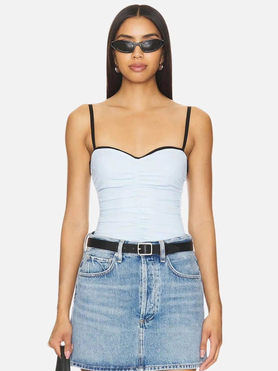 Renzo Tube Top - Baby Blue