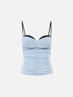 Renzo Tube Top - Baby Blue