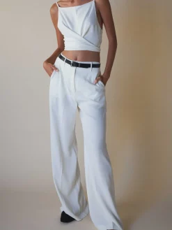 Rossdale Trouser - Ivory