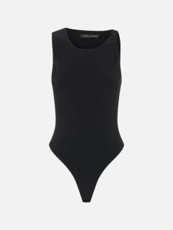 Saint Twist Bodysuit - Black