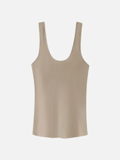 Scoop Neck Tank - Graphite
