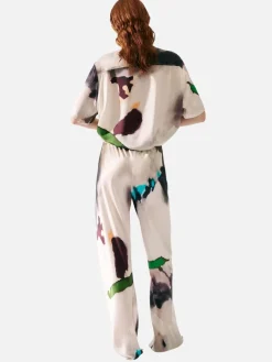 Short Sleeve Boyfriend Shirt - Phosphate