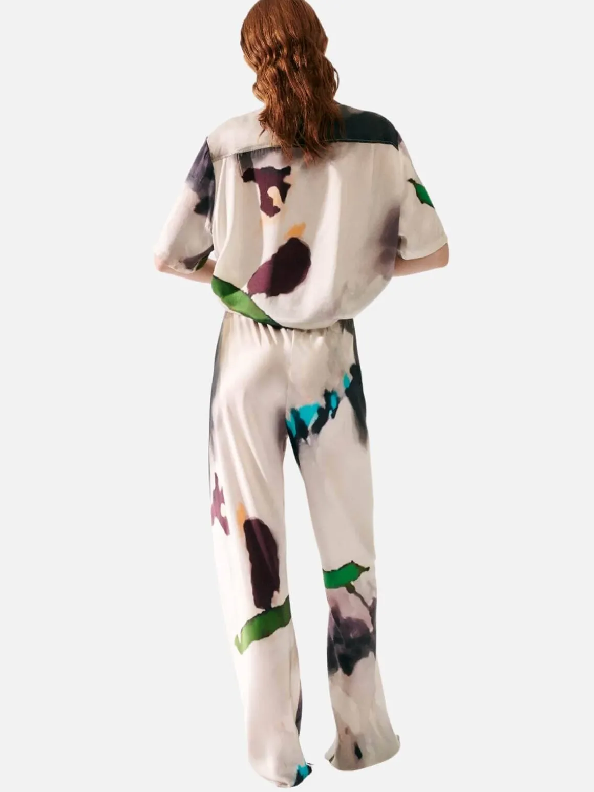 Short Sleeve Boyfriend Shirt - Phosphate