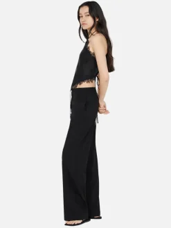 Simona Halter Top - Black