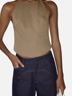 Tosca Halter - Caramel